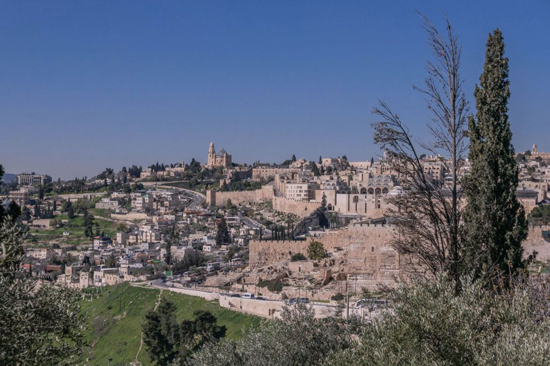 Jerusalem vom &Atilde;�lberg